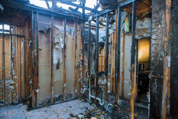 Professional Fire Damage Removal technician working in Cleveland, TN
